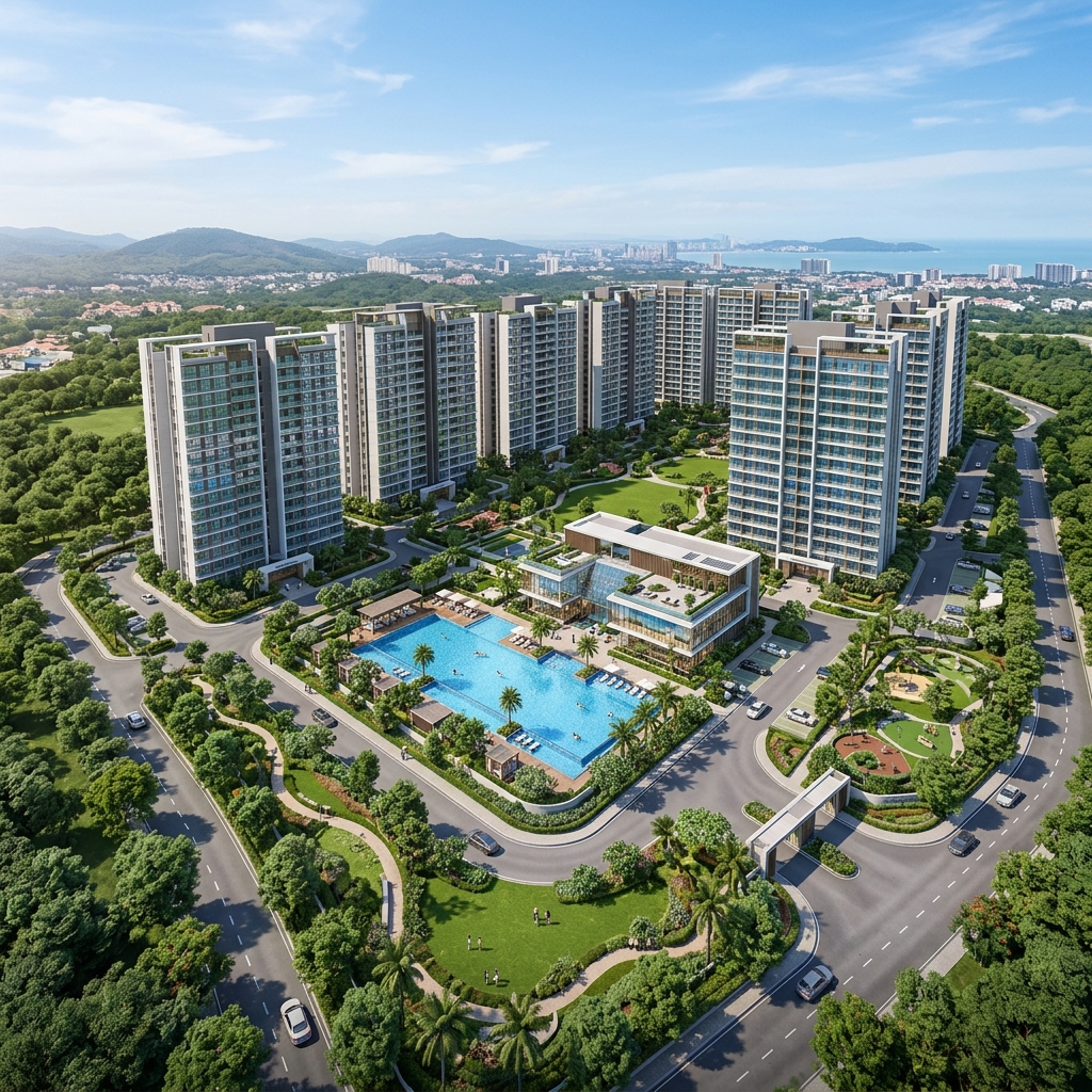 Luxury residential township