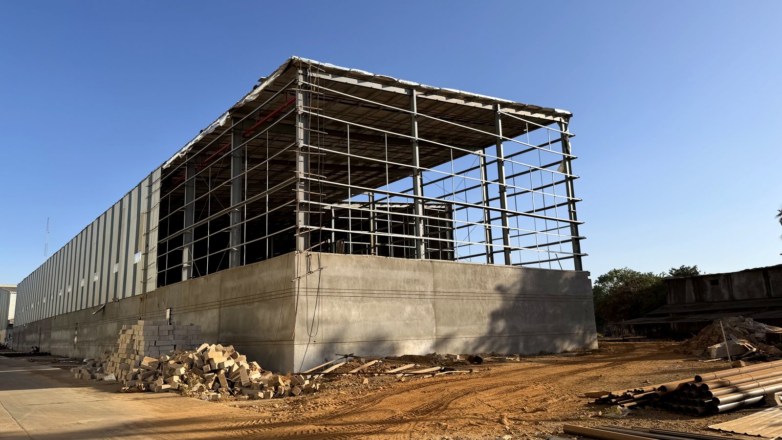 Construction Site Progress 4