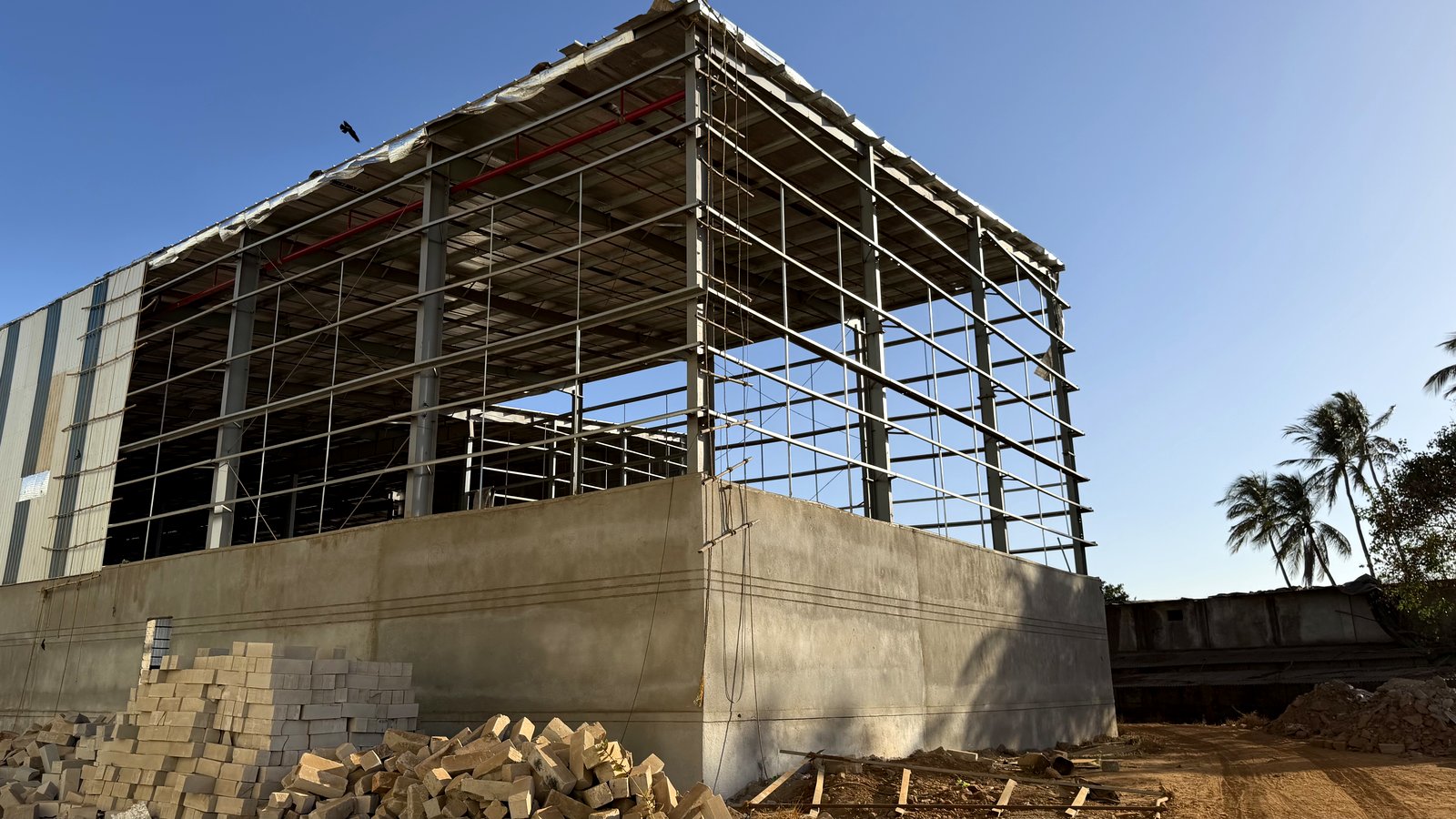 Construction Site Progress 2